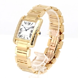 Cartier Tank Française LM YG W50001R2 YG tự động - Hàng hiệu chính hãng 880403