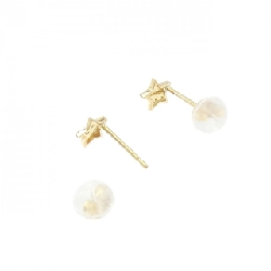 K18YG Bông tai Kim cương 0.02CT - Hàng hiệu Chính hãng 873077