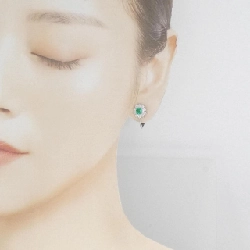 PT850 Bông tai Ngọc lục bảo 0.72CT - Hàng hiệu Chính hãng 871996