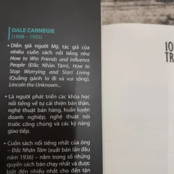 Dale Carnegie. 10 bước để có cuộc sống trọn vẹn. Tái bản lần 1 2018 762692