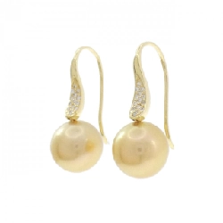 Bông tai ngọc trai trắng 750YG 12mm - Hàng hiệu Authentic 873054