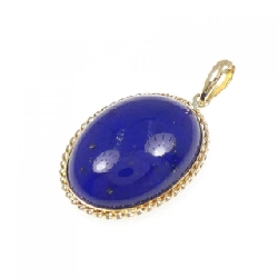 K18YG Lapis Lazuli Pendant - Hàng hiệu Authentic