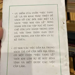 VIỆC TANG LỄ, LOẠI SÁCH PHONH TỤC (XB 1992) 760204