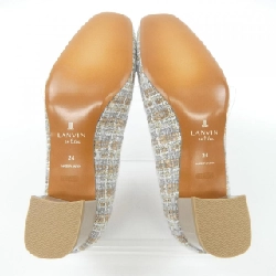 【Mã giảm giá】Giày cao gót LANVIN en Bleu 657314