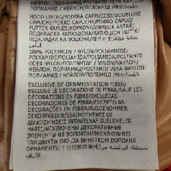 Áo khoác lông vũ MONCLER 636519