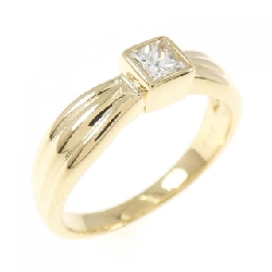 Nhẫn kim cương K18YG 0.30CT