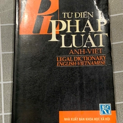 TỪ ĐIỂN PHÁP LUẬT ANH - VIỆT LEGAL DICTIONARY ENGLISH - VIETNAMESE