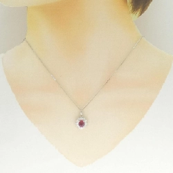 Dây chuyền ruby PT900/PT850 1.30CT - Hàng hiệu Chính hãng 861608