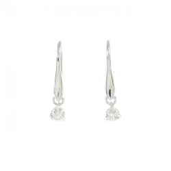 K18WG Bông tai kim cương 0.20CT - Hàng hiệu Chính hãng