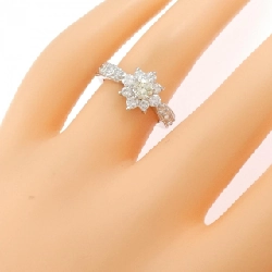 Nhẫn kim cương hoa PT900 0.334CT - Hàng hiệu Authentic 853944