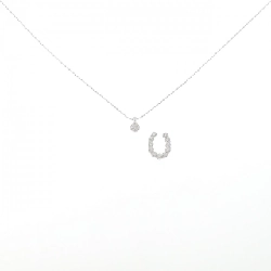 K18WG 2WAY Dây chuyền kim cương 0.08CT - Hàng hiệu Authentic 860665