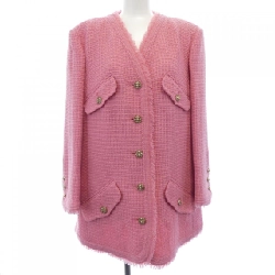 Áo khoác không cổ CHANEL P64572V41285 20A