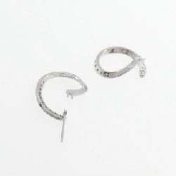 K18WG/K14WG Bông tai kim cương 0.30CT - Hàng hiệu Chính hãng 871008