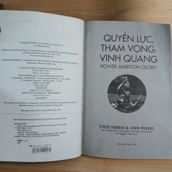 Quyền Lực, Tham Vọng, Vinh Quang - Steve Forbes & John Prevas 443104