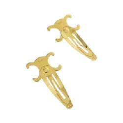 Celine Triomphe Snap Clip 46Z656BSL Kẹp Tóc 626019