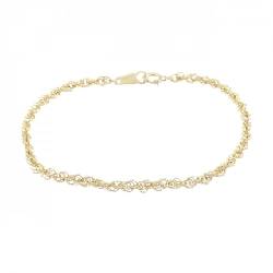 K18YG Vòng tay - Hàng hiệu Chính hãng 871044