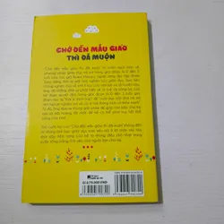 Sách Chờ đến mẫu giáo thì đã muộn 731736