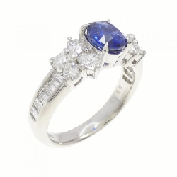 Nhẫn Sapphire PT900 1.15CT - Hàng hiệu Chính hãng