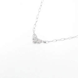 K18WG Dây chuyền kim cương hình trái tim 0.02CT - Hàng hiệu Chính hãng 861779