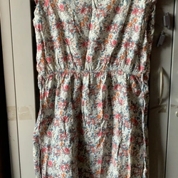 Đầm hoa vải cotton thấm hút 478407