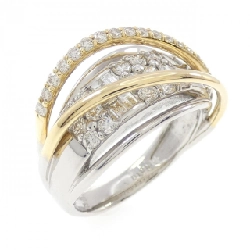 【Sản phẩm mới】Nhẫn kim cương PT900/K18YG 1.00CT