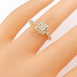 Nhẫn kim cương K18YG 0.308CT 673055