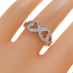 Nhẫn Tim Đôi Tiffany - Hàng hiệu Authentic 837635