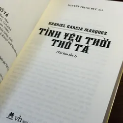 Tình yêu thời thổ tả - Gabriel Garcia Marquez 738187