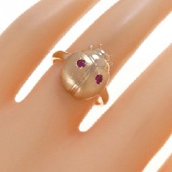 Nhẫn Ruby K18PG Bọ Rùa 0.08CT - Hàng hiệu Chính hãng 848349