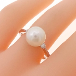 Nhẫn ngọc trai Akoya K18WG 8.4mm - Hàng hiệu Chính hãng 855331