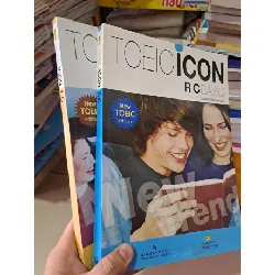 [Sách Cũ SCGR] Toeic Icon bộ 2 cuốn RC + LC basic mới 80% có viết hightlight HCM0808 HỌC NGOẠI NGỮ