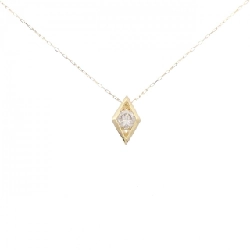 Dây chuyền kim cương K18YG 0.18CT - Hàng hiệu Chính hãng