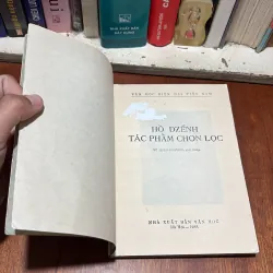 [Gáy Làm Lại] - II Văn Học: Tác Phẩm Chọn Lọc - HỒ DZẾNH - 1988 797155