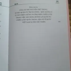 NGUYỄN PHÚ TRỌNG MỘT SỐ VẤN ĐỀ VỀ ĐƯỜNG LỐI QUÂN SỰ... 752481