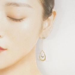 Bông tai K18YG Stargewelry - Hàng hiệu Authentic 843528