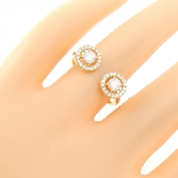 【Sản phẩm mới】Nhẫn kim cương K18YG 0.34CT 670314