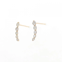 K18PG Bông tai kim cương 0.40CT - Hàng hiệu Chính hãng 863836