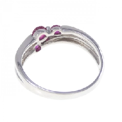 Nhẫn Ruby K14WG 668327