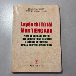 Luyện thi tú tài môn tiếng Anh - Phạm Tấn Trước
