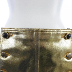 Chân váy mini A-line vàng LOUIS VUITTON FOSK26GM1 651150