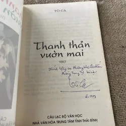 Tập thơ thanh thản vườn mai tác giả Tô Ca 796454