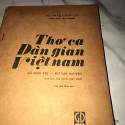 Thơ ca dân gian Việt Nam  990634