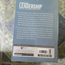 The book of leadership dẫn dắt bản thân, đội nhóm và tổ chức vươn xa - Anthony Gell 748823