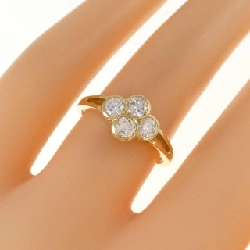 Nhẫn kim cương 750YG 0.52CT 669280