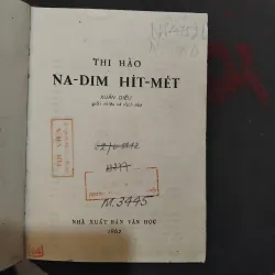Thi hào Na dim Hit mét ( Xuân Diệu giới thiệu và dịch thơ ) 1002641