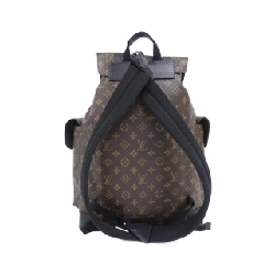 Louis Vuitton Monogram Macassar Christopher MM M43735 Ba lô - Hàng hiệu Chính hãng 764252
