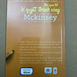 Nghệ thuật ghi chép thói quen tốt bí quyết thành công của công ty Mckinsey 1002783