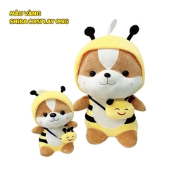 Chó Shiba bông mặc hoodie đáng yêu 333194