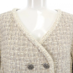 Áo khoác không cổ CHANEL P47860V35684 628854