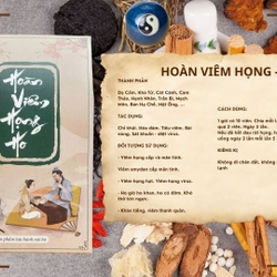 HOÀN VI.ÊM H.ỌNG - H.O, giảm ho, giảm đ.au h.ọng 386927